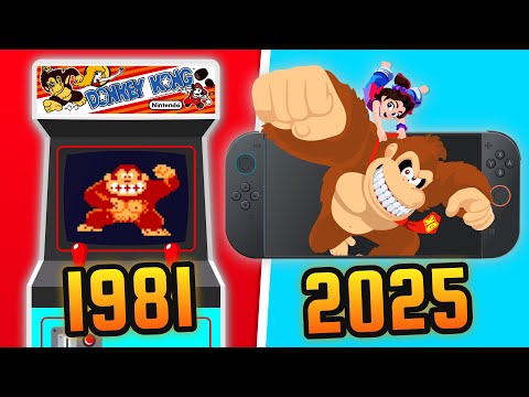Evolution of Donkey Kong (1981-2025)
