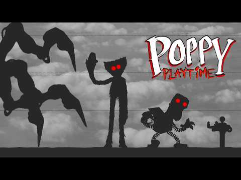 Poppy Playtime | Size Comparison 2025 (CHAPTER 1,2,3,4 + VOICELINES)