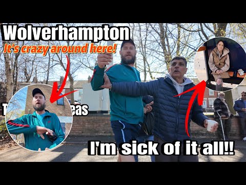 WOLVERHAMPTON- Mad Marty Attacks Me With A Bottle!!