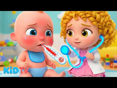Sick Song | Boo Boo Song | Nursery Rhymes & Kids Songs by Kid TV 🤒