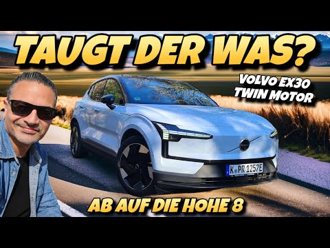Reichweite bei Kälte! Volvo EX30 Twin Motor Megatest. Echte Reichweite Verbrauch Ladezeit Software.