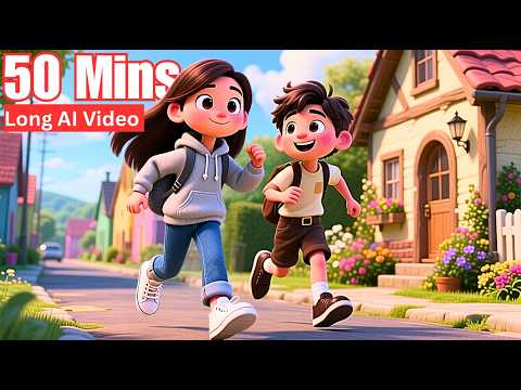 CREATE 50-Minute Kids Videos in 1-CLICK! (New AI Tool)