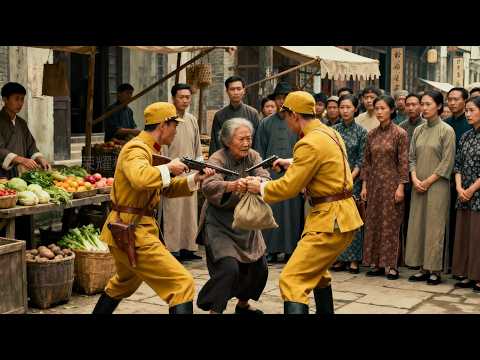 Anti-Japanese film:Japanese soldiers kill an old man;a master strikes and wipes them out in seconds.
