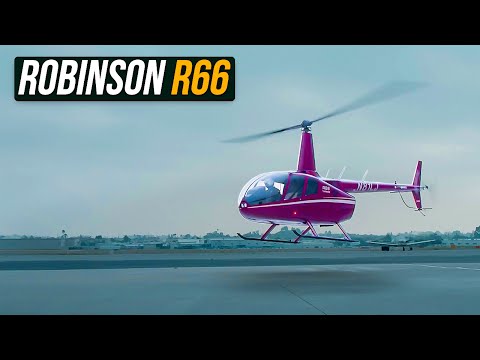 180. Самый дешевый газотурбинный вертолет на пять мест Robinson R66