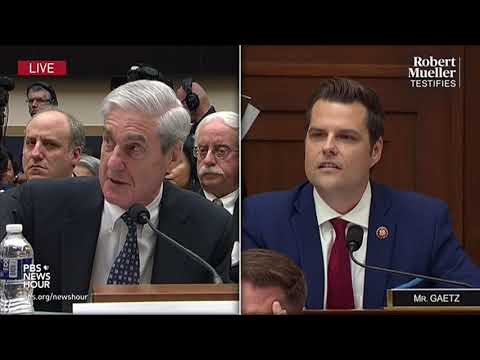 WATCH: Rep. Matt Gaetz’s full questioning of Robert Mueller | Mueller testimony