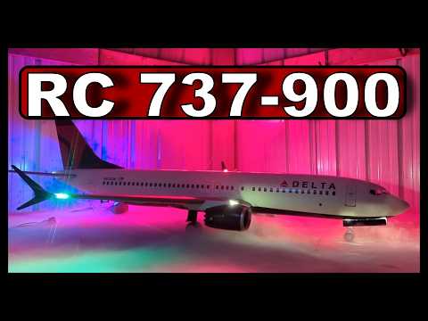 Building and Flying a RC 737!