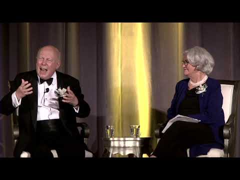 Julian Fellowes, interviewed by Rebecca Eaton at Literary Lights