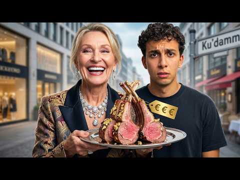 I'm going to eat ONLY what RICH people in Berlin recommend to me for one day 🤑😰