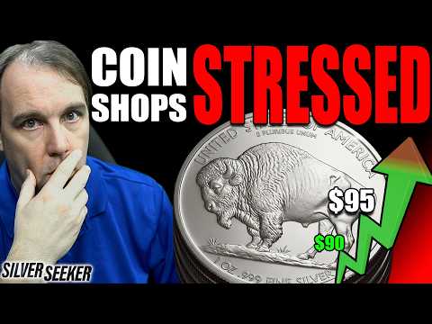 Why Some Coin Shops Are STRUGGLING at $95 Silver