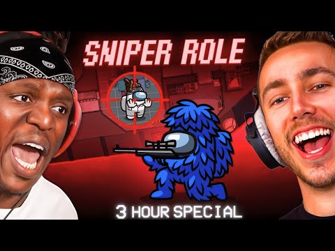 3 HOURS OF CHAOTIC ROLES IN SIDEMEN AMONG US