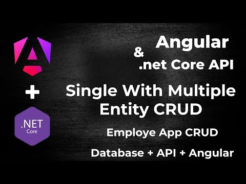 Angular + .NET API CRUD | One-to-Many Relationship | Employee Family Details