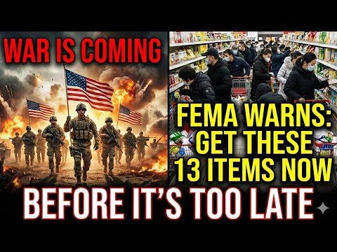 FEMA's 13 MUST-HAVE Items for Winter 2025/2026 - Emergency Preparedness Checklist