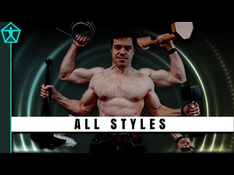 Bodybuilding + Kettlebells  + Calisthenics + Running + Powerlifting = Your BEST Physique!