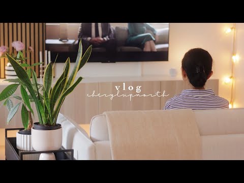 A Slow and Calmly Productive Day at Home│Simple Chores & Cozy Moments│Slow Living