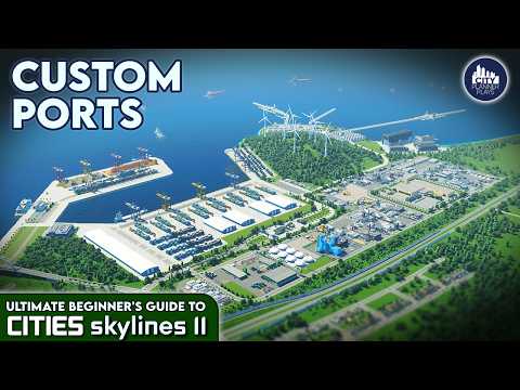 The Beginners Guide to Creating a Port in Cities Skylines 2 | UBG #6