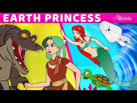 The Earth Princess + Little Mermaid Aria and The Mysterious Gate | Bedtime Stories | Fairy Tales