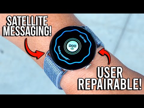 Google Pixel Watch 4 Hands-On! - Satellite Messaging AND Repairable (This is BIG!)