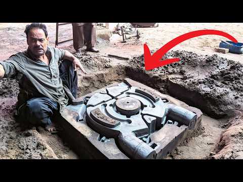 Handmade Pump Casting Worth Thousands of Dollars | Amazing Sand Casting Process