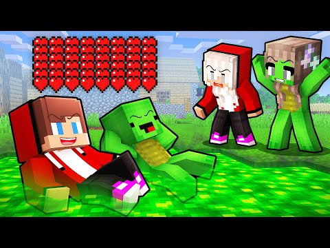 JJ and Mikey Fooled GIRLS with 1,000,000 HEARTS - Minecraft Maizen Animations