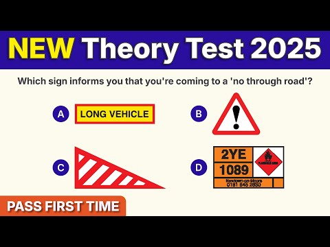 Theory Test 2025 UK | Latest Question & Answer Theory Test DVSA Style | PASS FIRST TIME