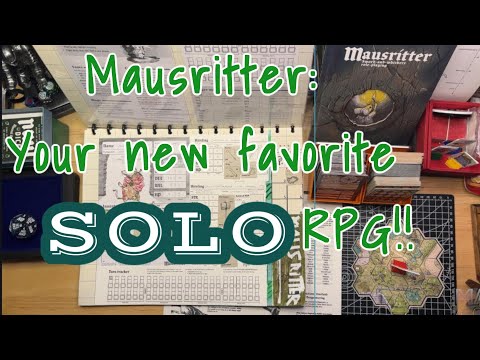 Setting up the PERFECT Solo Game of Mausritter