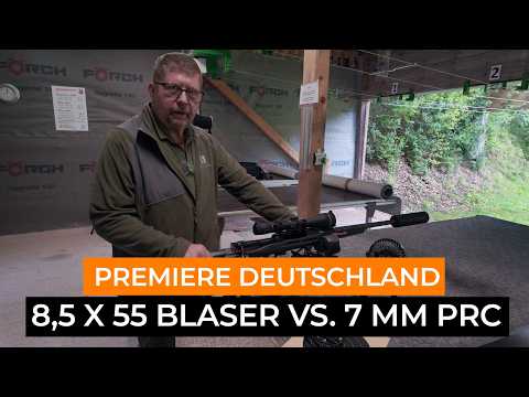 Premiere in Deutschland 8,5 mm x 55 Blaser vs. 7mm PRC Hornady mit Jens Tigges