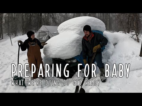 Preparing for Baby at our Off-Grid cabin