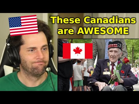 American Reacts to the Dutch Honouring Canadians Who Freed Them in WW2