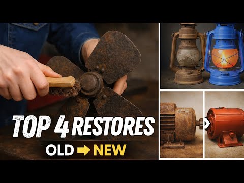 Top 4 Restores | Old to New Restoration Compilation