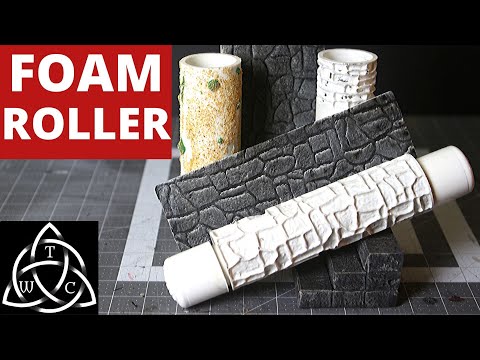 DIY XPS Foam Texture Roller