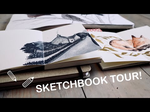 My First Sketchbook Tour!