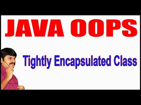 Java Tutorials || Java OOPS  ||  Tightly Encapsulated Class || by Durga Sir