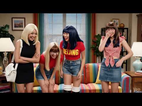 Sitcom with three girls talking and laughing Episode 5