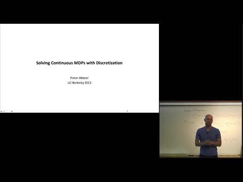 Lecture 3 Solving Continuous MDPs with Discretization -- CS287-FA19 Advanced Robotics at UC Berkeley