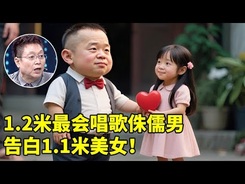1.2米最会唱歌侏儒男,爱上1.1米漂亮美女,谁料他竟是王为念干儿子!真实身份曝光惊呆全场【王芳王为念访谈】
