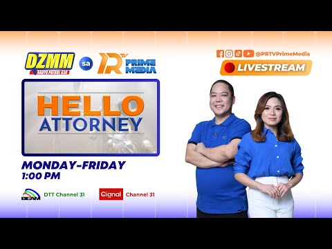 HELLO ATTORNEY | DECEMBER 17, 2025 | DZMM sa PRTV Prime Media