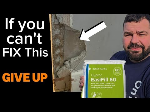 Almost Anyone Can REPAIR WALLS Like This!