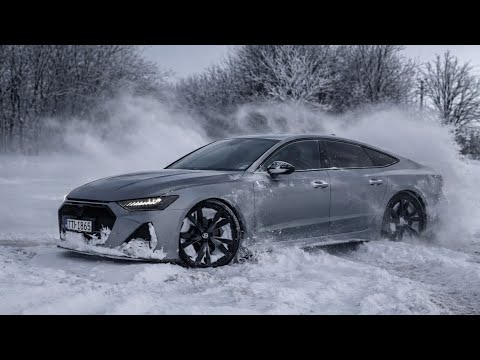 Audi RS 7 x Porsche 911 GT3 RS more - ice & road Drift _ Exhaust flame 2026