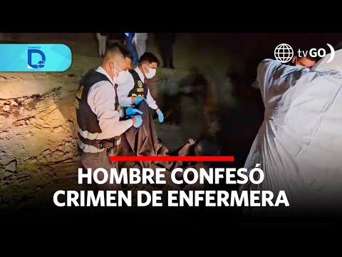 Hombre confesó crimen de enfermera | Domingo al Día | Perú