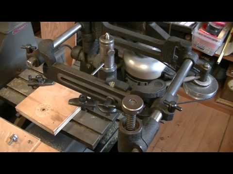 Clock repair tutorial. #15. Crossing out a clock wheel  on a Pries panto-graph.