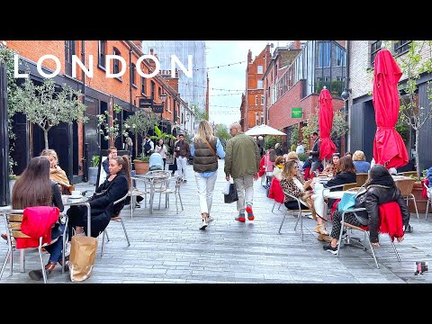 London City Walk - Chelsea London Walking Tour - Sloane Square & Belgravia - London View [4K HDR]
