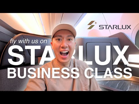 The BEST Business Class I've Flown? STARLUX + Galactic Lounge SFO to TPE ✈️ DJI Action 5 Vlog