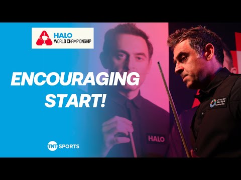 Ronnie O'Sullivan with a positive start vs Si Jiahui๐ | 2025 Halo World Championship Highlights