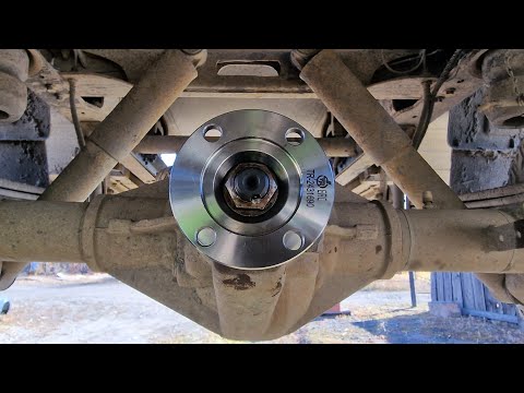 Gazelle... We change the hydraulic pump, spacer sleeve, flange, handbrake pads and head to the city.