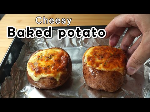 Best Cheesy Stuffed baked Potatoes! That Melt in Your Mouth - Easy &amp; So delicious! The apron