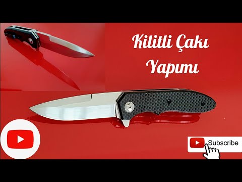Kilitli çakı yapımı / Making a liner lock folding knife