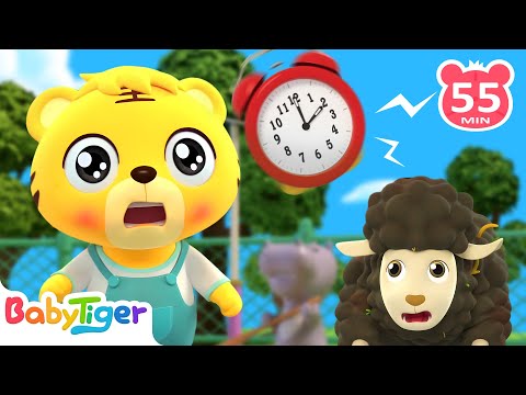 【兒歌】 鬧鐘嘀嗒嘀⏰+ 更多兒歌🎵 |  五只猴子蹦蹦跳🐒 |小狗賓果🐕️| 兒童歌曲合集 | 熱門經典兒歌 | 幼兒音樂 | 童謠串燒 | 貝樂虎BabyTiger