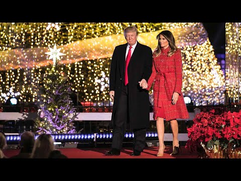 LIVE: Trump and First Lady Attend National Christmas Tree Lighting Ceremony