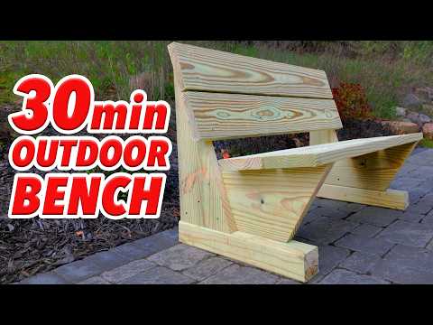2 Tool Outdoor Bench