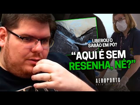 CASIMIRO REAGE: AEROPORTO - VOU DEIXAR! A VIDA ME LEVAR... | Cortes do Casimito
